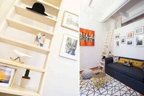 Appartement, 1 grand lit et 1 canapé-lit | Coin séjour
