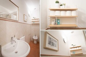 Basic Apartment, 1 Queen Bed with Sofa bed | Bathroom | Shower, free toiletries, hair dryer, towels