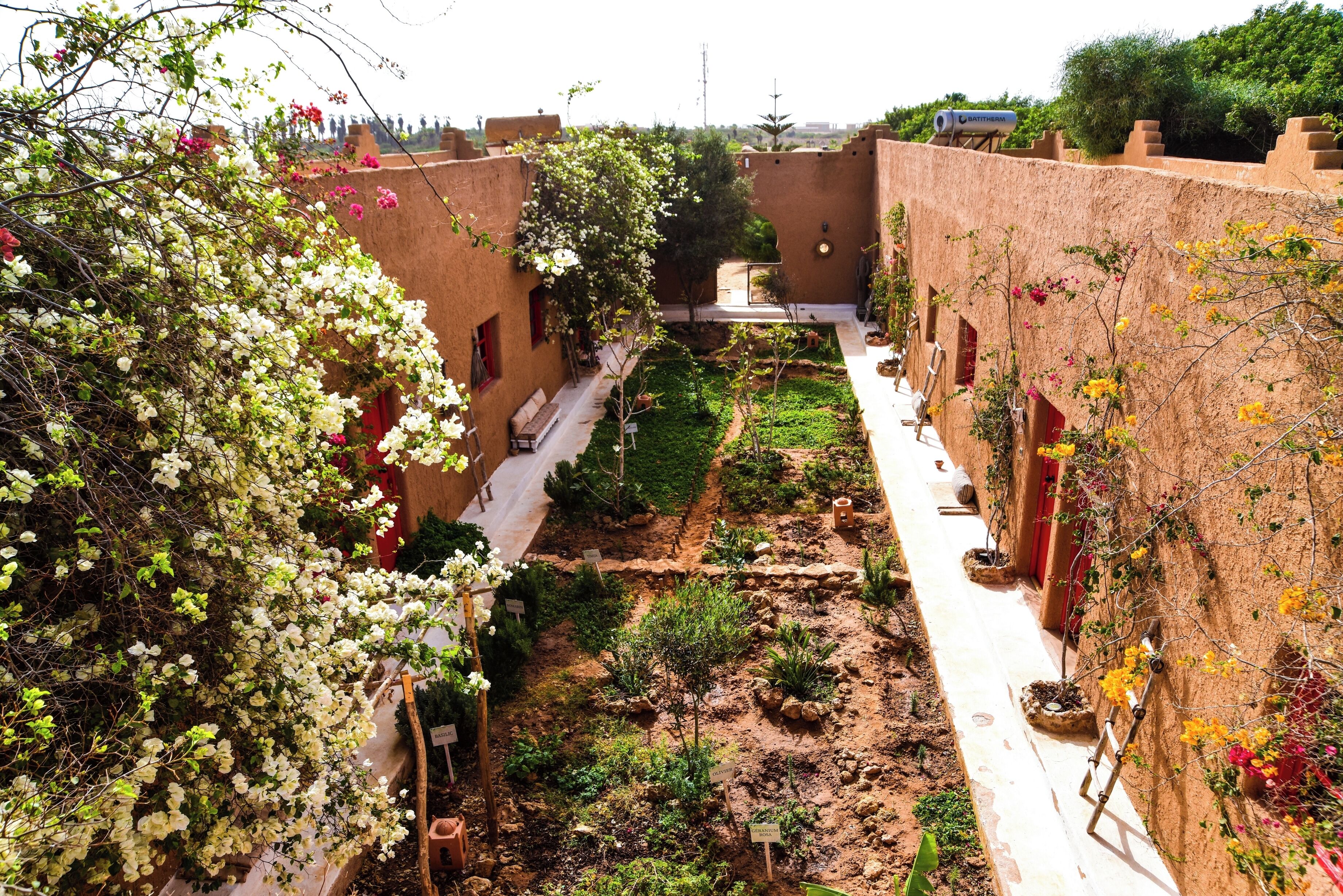 Façade de l’hébergement