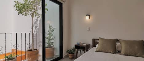 Apartemen Superior | 1 kamar tidur, selimut bulu angsa, Wi-Fi gratis, dan seprai linen