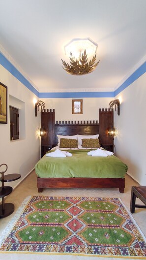 Standard Room | Hypo-allergenic bedding, soundproofing, free WiFi, bed sheets - Dar En-Nawat (Marrakech)