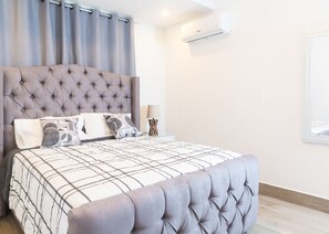 2 bedrooms, bed sheets