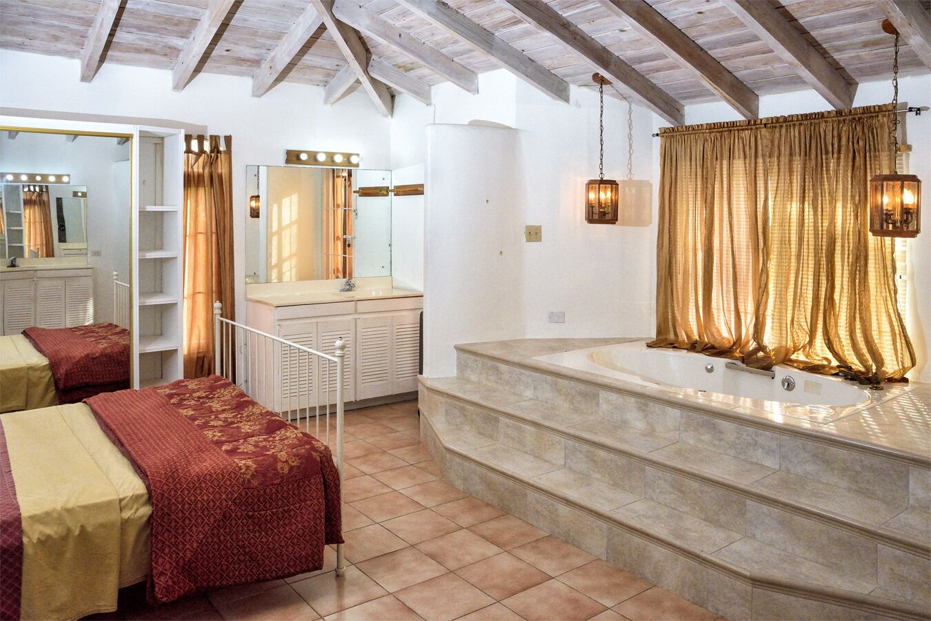 1 dormitorio, tabla de planchar con plancha, wifi gratis y ropa de cama