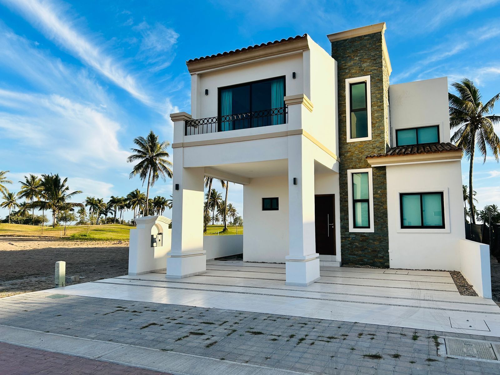 Majoituspaikan julkisivu