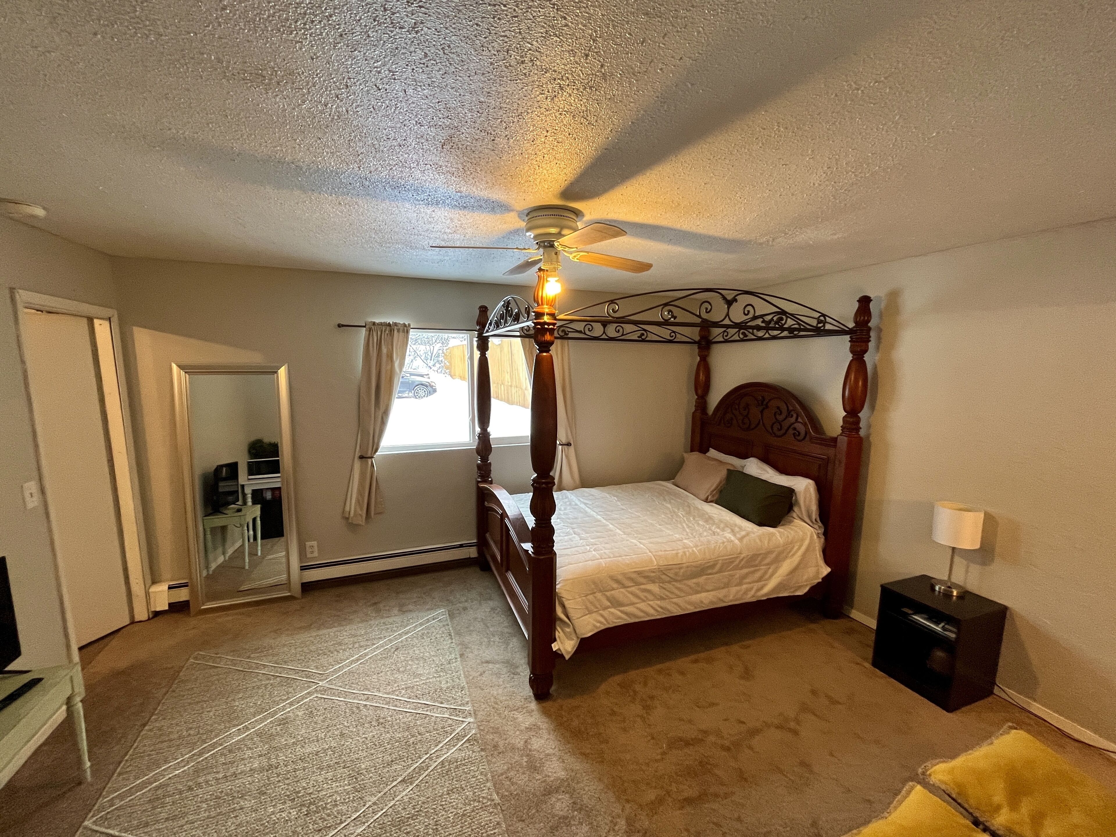 1 chambre, accès au Wi-Fi (inclus), literie fournie