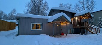 Alaskan studio in the mountains