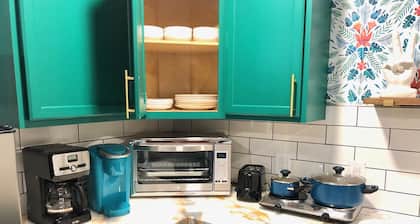 2 bedroom apartment in Downtown Fruita with bike storage!