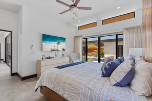 Desk, iron/ironing board, WiFi, bed sheets