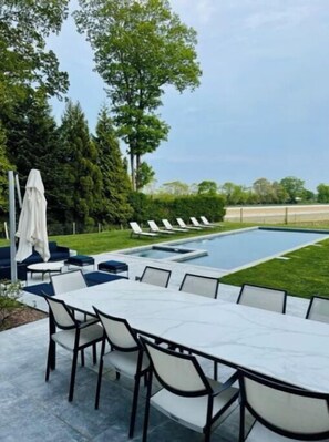 Una piscina climatizada