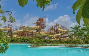Indoor pool, outdoor pool