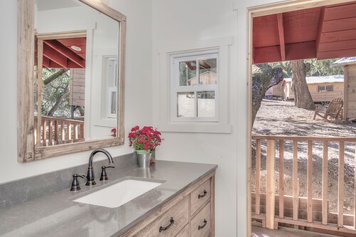 Sunset Cabin at Camp Carmel Valley with breakfast and activities!