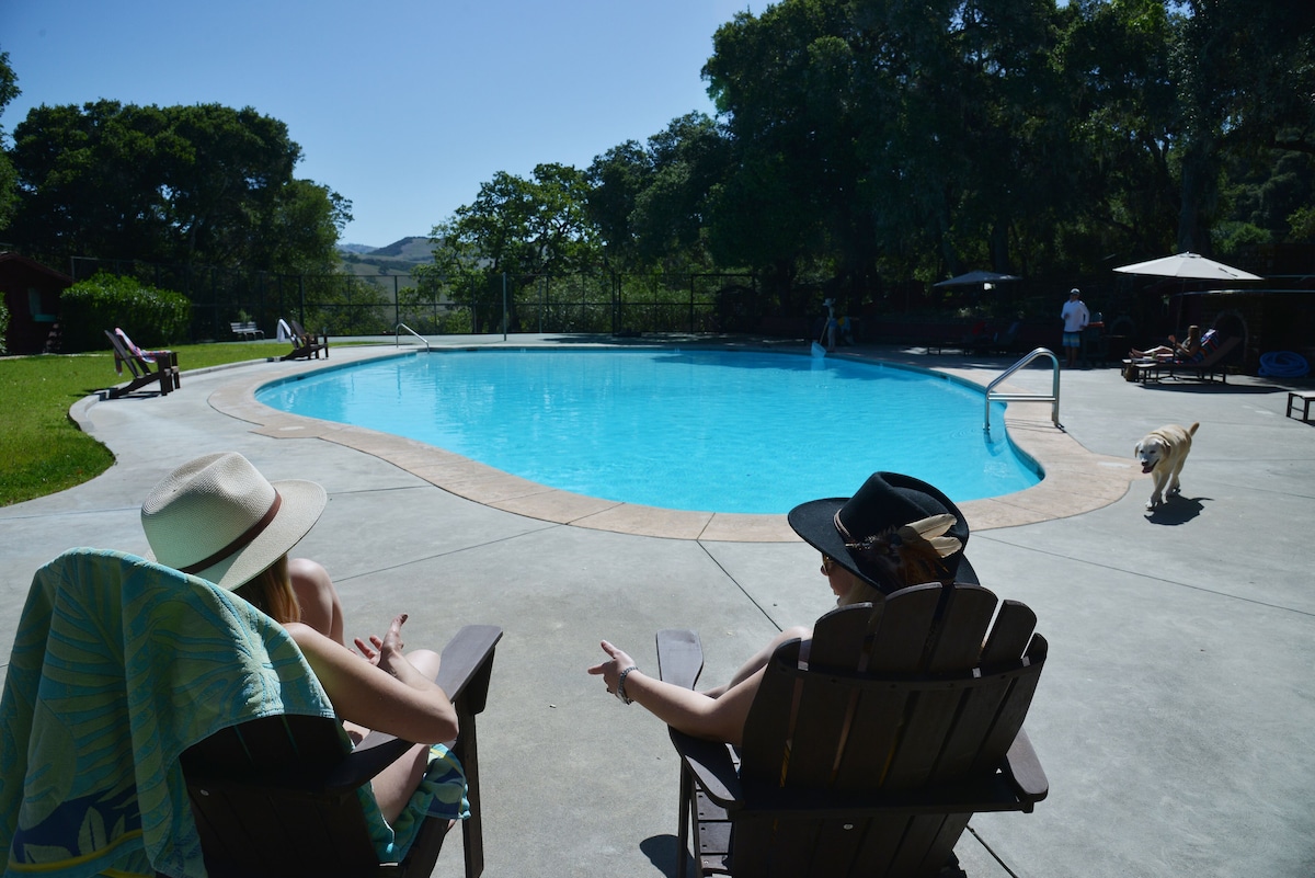 Photo 5 of Sunset Cabin at Camp Carmel Valley with breakfast and activities!