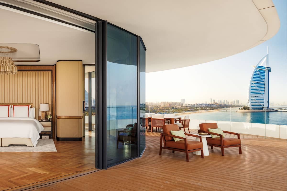 Ocean Grand Terrace Suite - Private Butler, Iliana Pool Club Access, Kitchenette & Panoramic Views | Premium bedding, minibar, in-room safe, desk