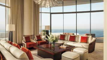 65-inch LED TV with digital channels, toys