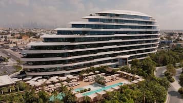 Fassade der Unterkunft