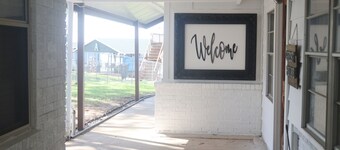 New Listing-2 Houses one level, Waterfront on Cove, Dock, Firepit, Game Room