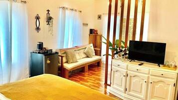 1 chambre, coffres-forts dans les chambres, fer et planche Ă repasser