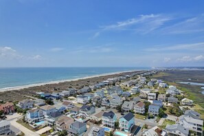 Exterior - "Oh Shell Yeah". 3 bedroom, 2.5 bath home,  NEW Private Pool (Optional Heat) coming for 2023! (Holden Beach)