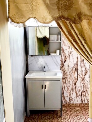 Dusche, Handtücher