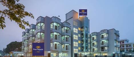 Façade de l’hébergement