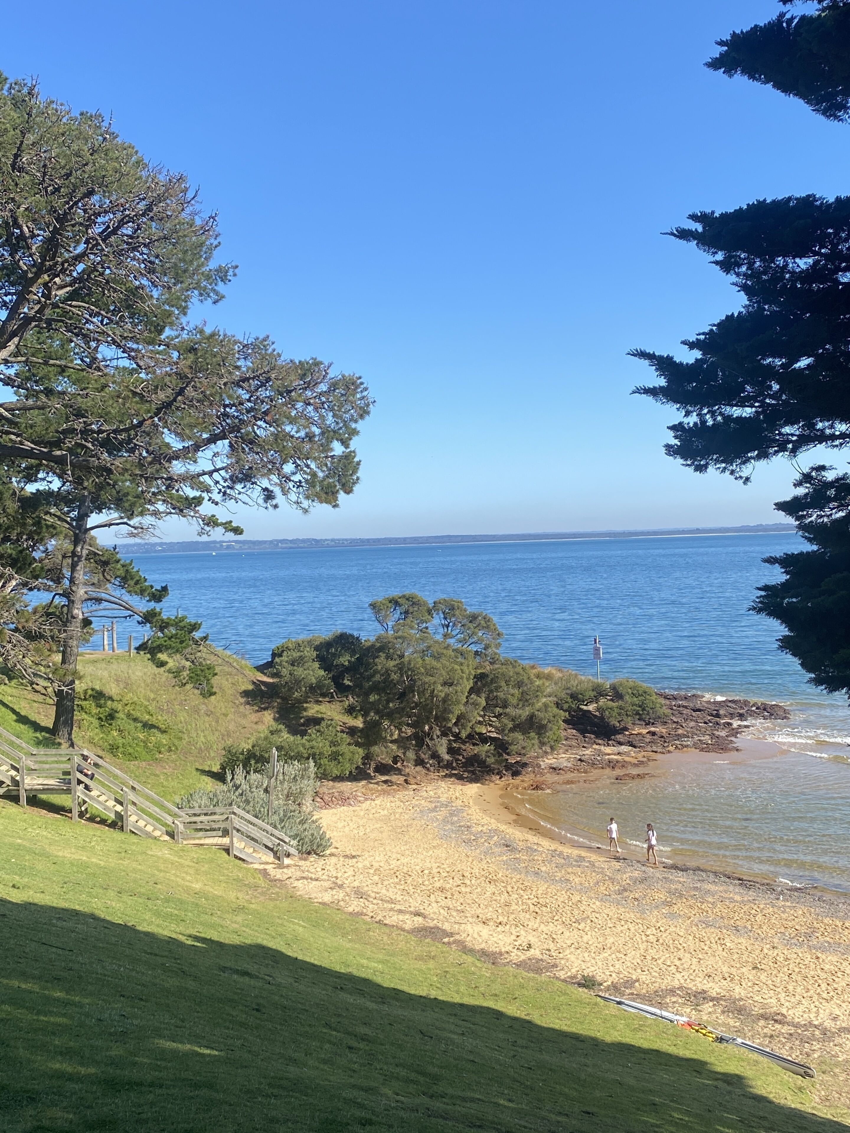 Cowes front beach