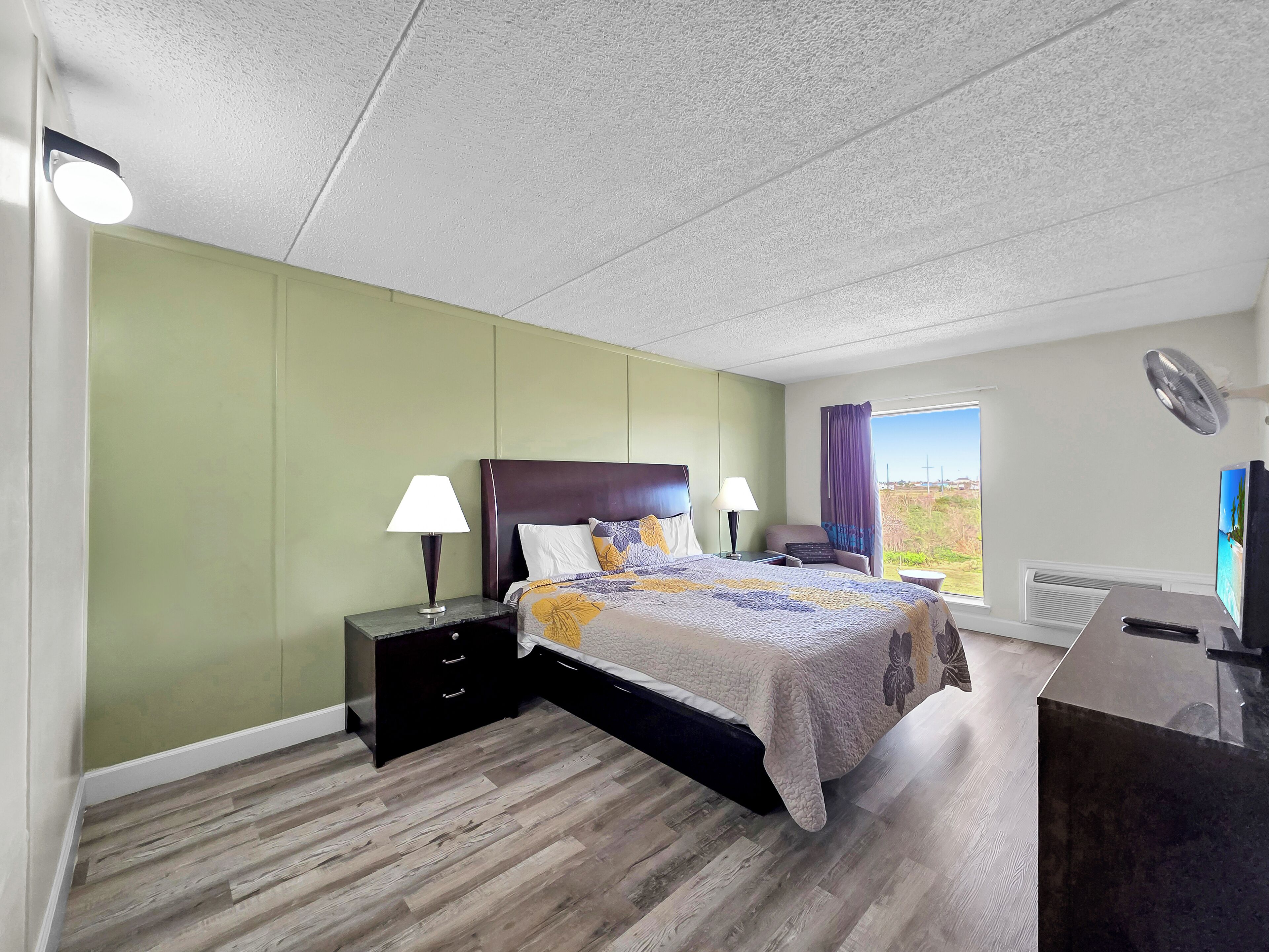 Down duvets, memory-foam beds, individually decorated