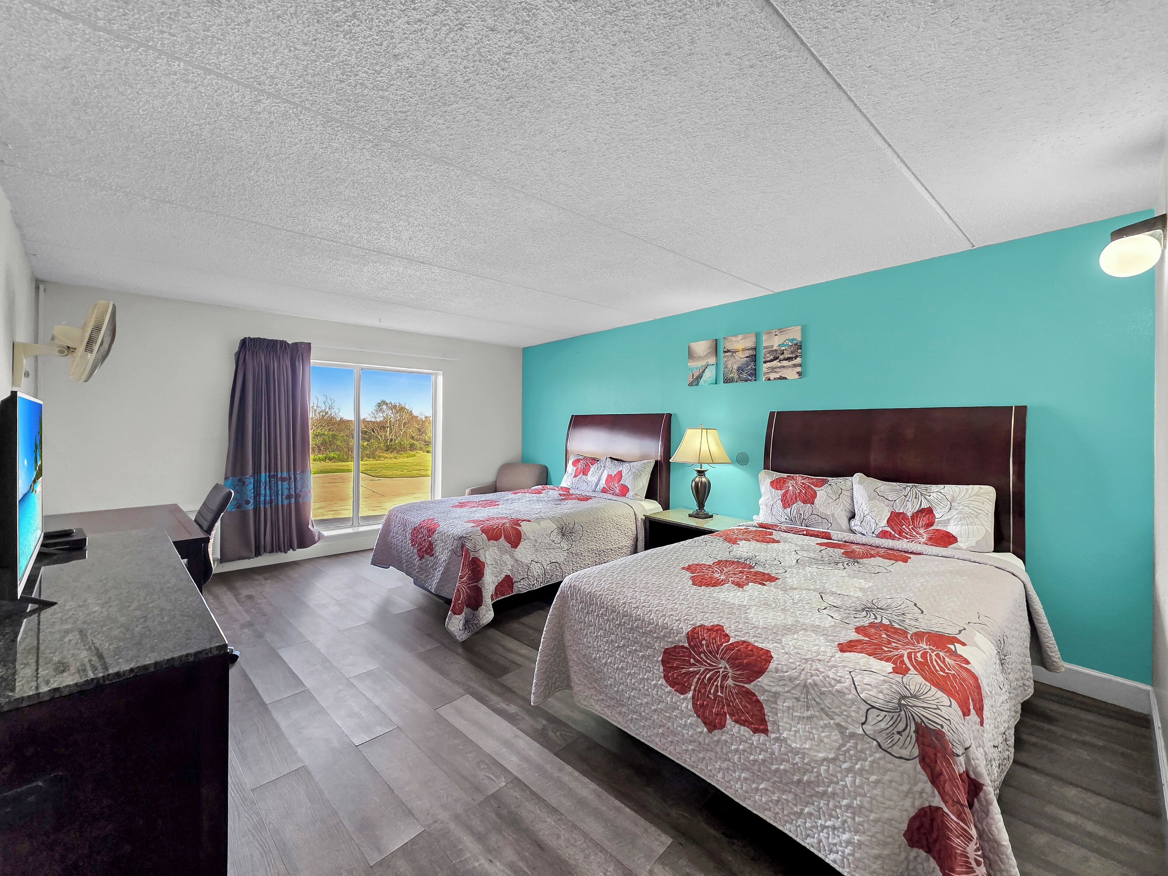 舒適雙人房 | 羽絨被、記憶棉床墊、獨特設計、獨特裝修