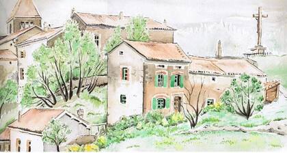 Gîte le Pigeonnier des Lilas in the Allier gorges