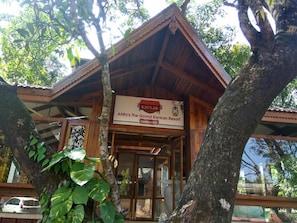 Fachada de la propiedad