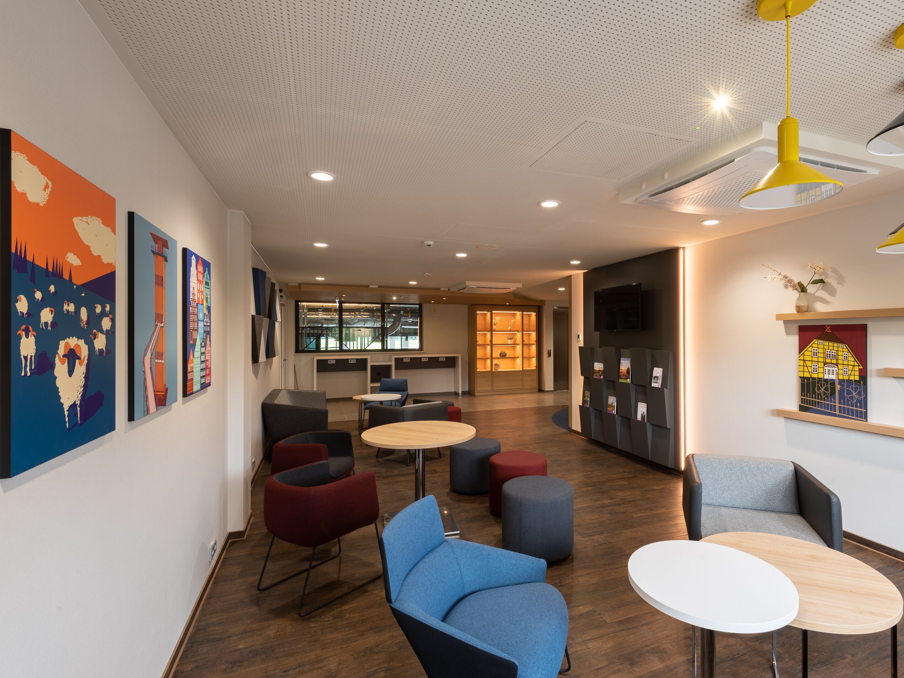 Sitzecke in der Lobby
