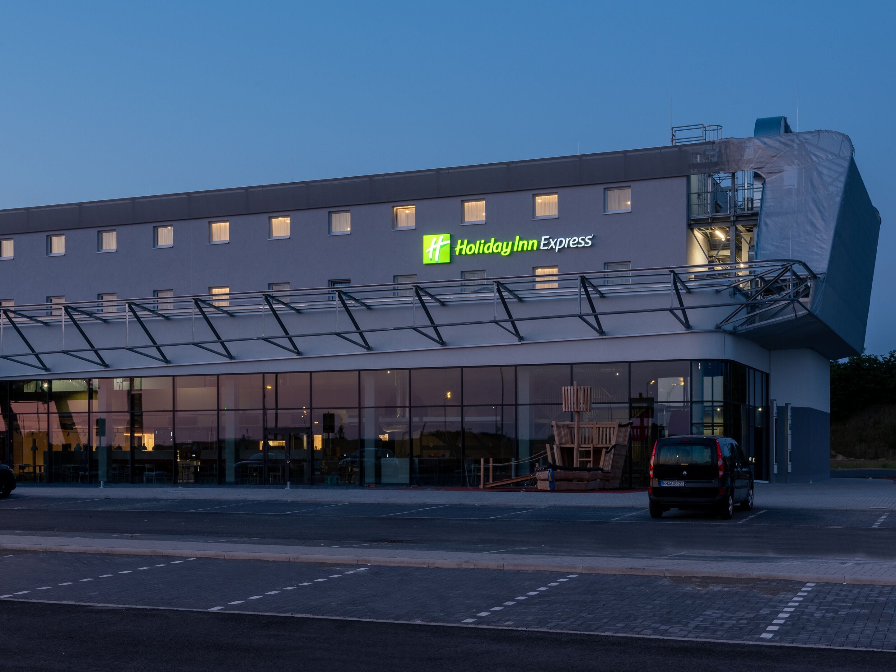 Fassade der Unterkunft