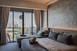 Opulent Seaview Projector Lounge by The Only Bnb | Premium bedding, individually furnished, iron/ironing board, free WiFi