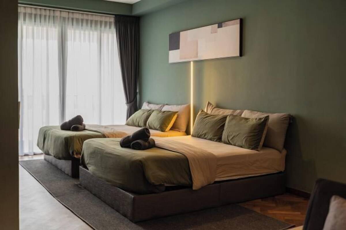1 bedroom, premium bedding, individually furnished, iron/ironing board