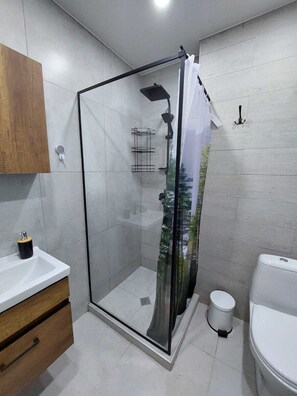 Hair dryer, towels, toilet paper - Cozy apartment in Ski Resort. (Bakuriani)