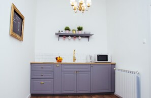 Exclusive-Apartment | Eigene Küche | Mini-Kühlschrank, Mikrowelle, Wasserkocher