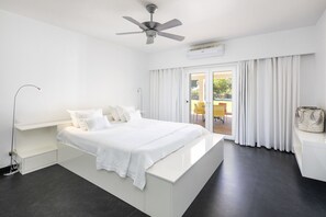 6 slaapkamers, een kluis op de kamer, een strijkplank/strijkijzer