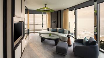 En 32-tommers smart-TV med Parabol-TV samt TV