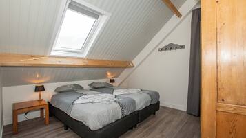 3 dormitorios, cuna de viaje, wifi y ropa de cama