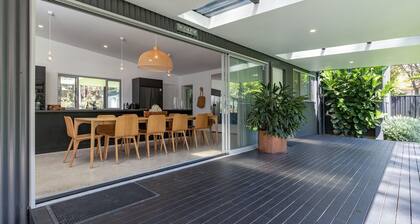 Stunning, Sleek and Refined, The Black Beach House is perfection from the time you walk through the