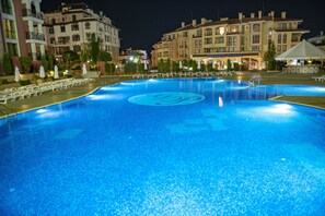 Outdoor pool - MENADA cozy one bedroom apartment in Sveti Vlas (Свети Влас)