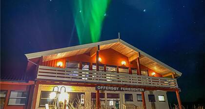 Amazing home in Offersøy with sauna