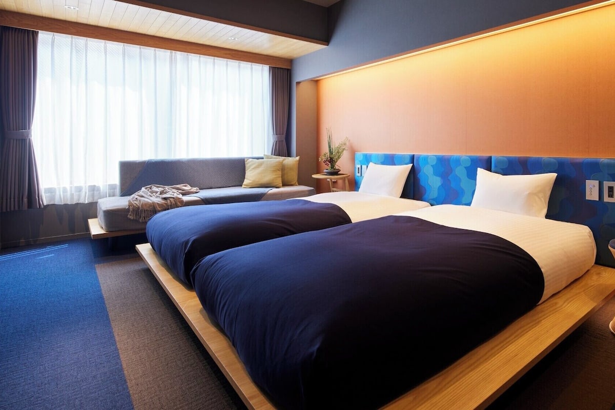 Phòng tiện nghi đơn giản, 2 phòng ngủ, không hút thuốc | Trang trí khác biệt, truy cập Internet không dây miễn phí