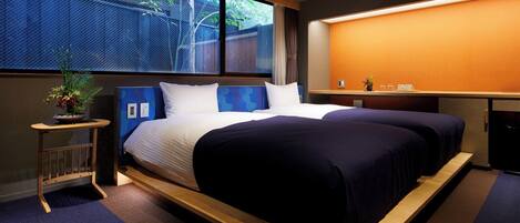 Comfort dubbelrum - 2 sovrum - icke-rökare | Individuell inredning, gratis wi-fi och sängkläder