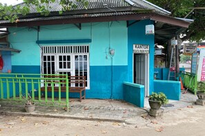 Fassade der Unterkunft