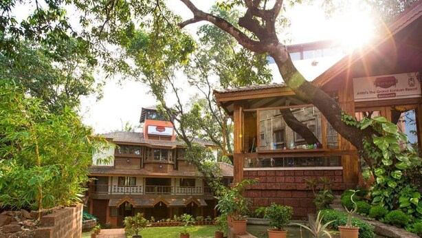 Front of property - The Grand Konkan Resort (Ratnagiri)