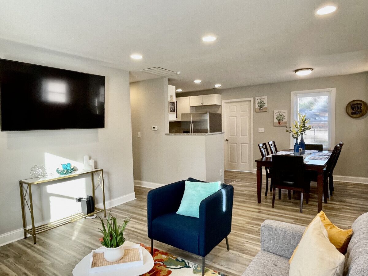 Smart TV, foosball, offices