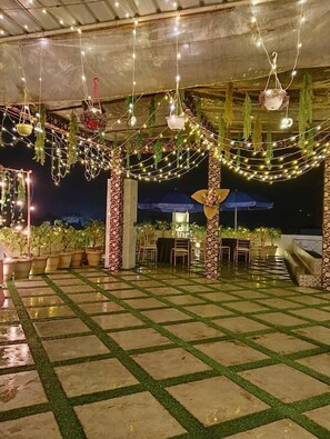 Rooftop terrace