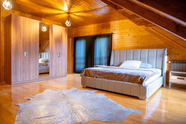 4 habitaciones y ropa de cama 
