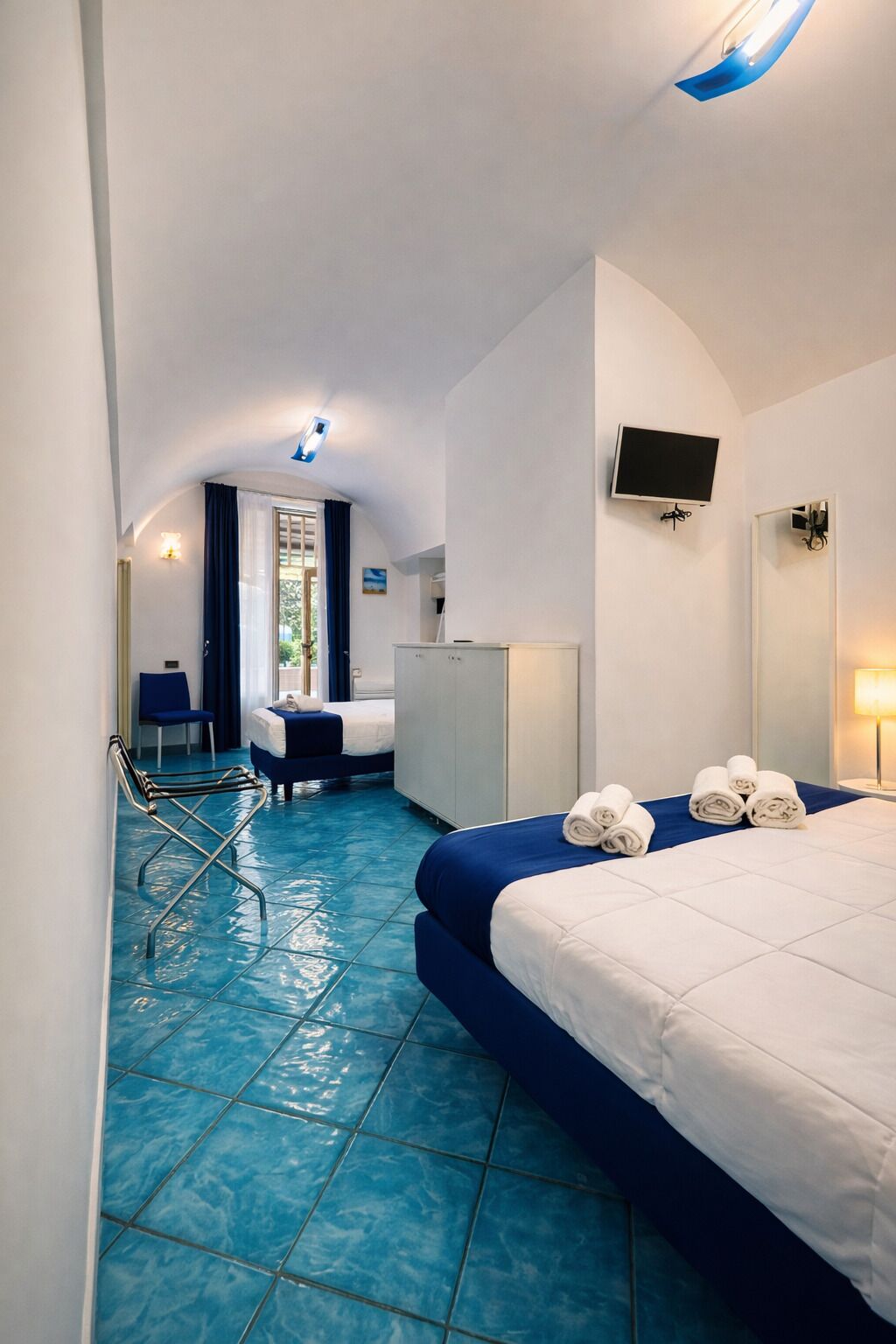 Standard Apartment | Premium bedding, down comforters, memory foam beds