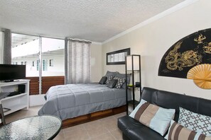 1 bedroom, iron/ironing board, free WiFi, bed sheets
